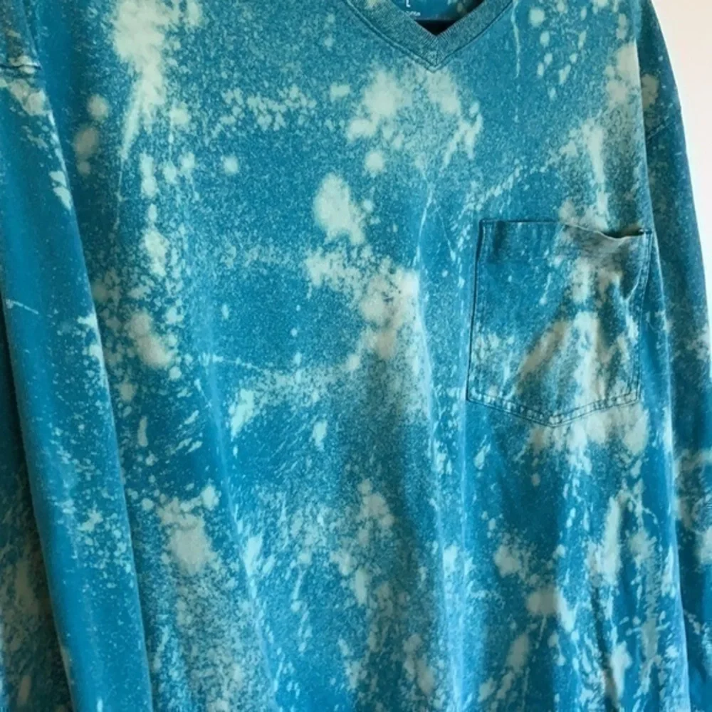 Bleached Shirt Custom Bleached XLarge Long Sleeved Top - Picture 8 of 10